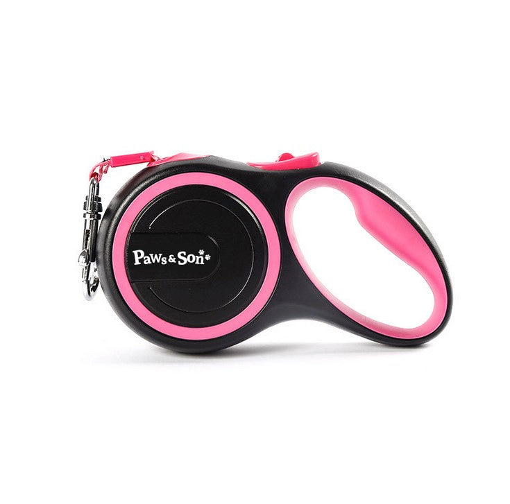 Paws & Son™ Pro flexi 8m pinkki